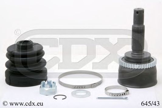 645/43 CDX Joint Kit, drive shaft