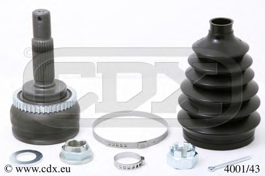 4001/43 CDX Joint Kit, drive shaft