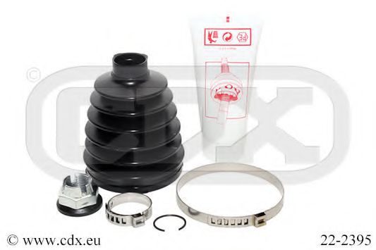 22-2395 CDX Тормозная система Комплект тормозных колодок, дисковый тормоз