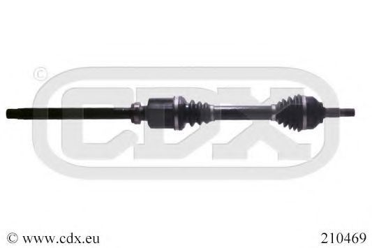210469 CDX Middle Silencer