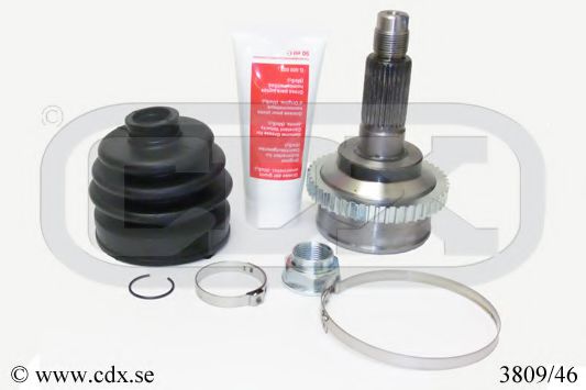 3809/46 CDX Final Drive Joint Kit, drive shaft