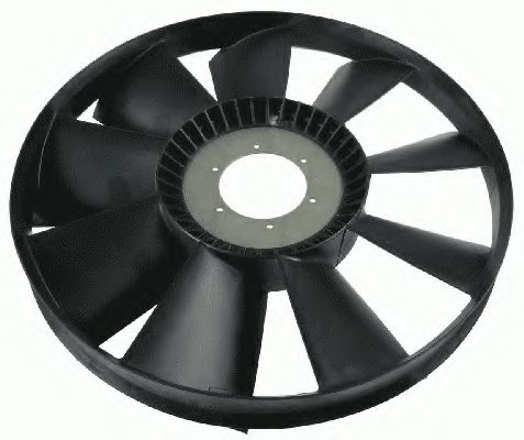 2166 010 000 SACHS Cooling System Fan Wheel, engine cooling