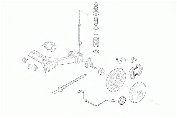 VW-GOLF-RS016 SACHS Steering