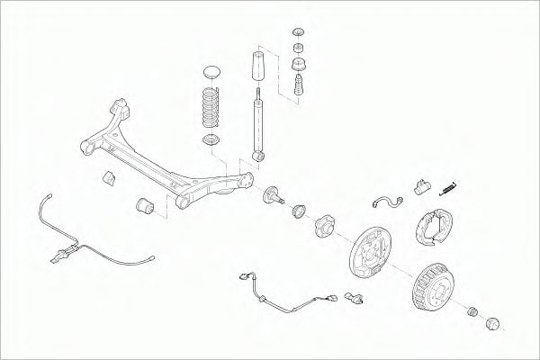 VW-LUPO-RS004 SACHS Steering Steering