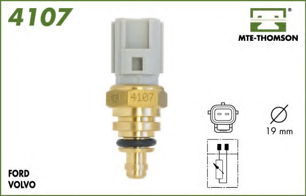 4107 MTE-THOMSON Sensor, Kühlmitteltemperatur
