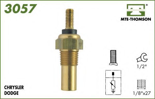 3057 MTE-THOMSON Wheel Bearing Kit