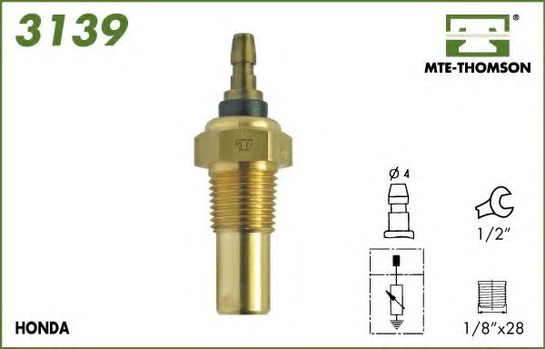 3139 MTE-THOMSON Clutch Cable