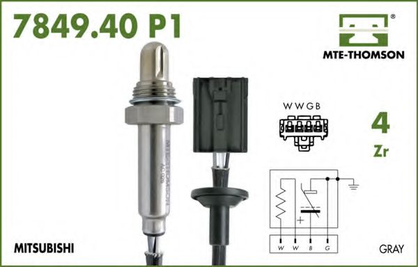 7849.40.040P1 MTE-THOMSON Mixture Formation Lambda Sensor