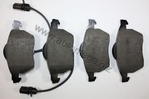 1069801518E0K AUTOMEGA Brake Pad Set, disc brake