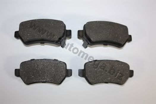 1216050995 AUTOMEGA Brake Pad Set, disc brake