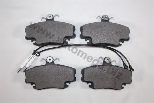 3041060021092R AUTOMEGA Brake Pad Set, disc brake