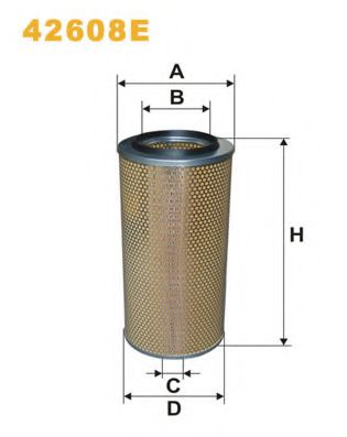 42608E WIX+FILTERS Air Supply Air Filter