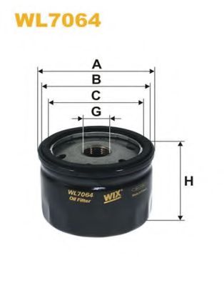 WL7064 WIX+FILTERS Lubrication Oil Filter