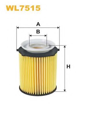 WL7515 WIX+FILTERS Lubrication Oil Filter
