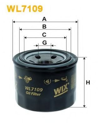 WIX FILTERS WL7109