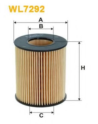 WL7292 WIX+FILTERS Lubrication Oil Filter