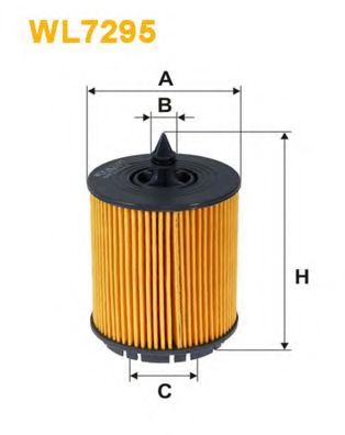 WL7295 WIX+FILTERS Lubrication Oil Filter