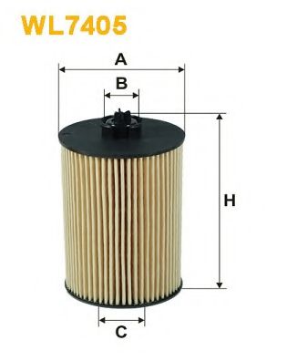 WL7405 WIX+FILTERS Lubrication Oil Filter