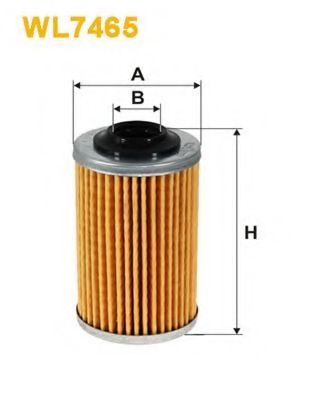 WL7465 WIX+FILTERS Lubrication Oil Filter