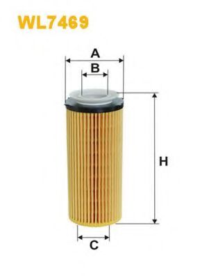 WL7469 WIX+FILTERS Lubrication Oil Filter