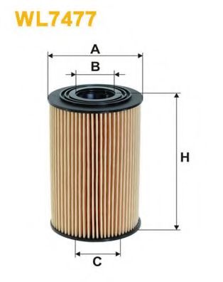 WL7477 WIX+FILTERS Lubrication Oil Filter