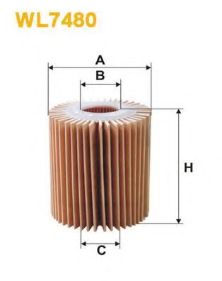 WL7480 WIX+FILTERS Lubrication Oil Filter