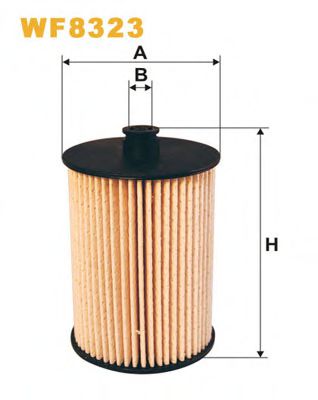WF8323 WIX+FILTERS Fuel Supply System Fuel filter