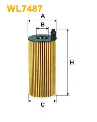 WL7487 WIX+FILTERS Lubrication Oil Filter