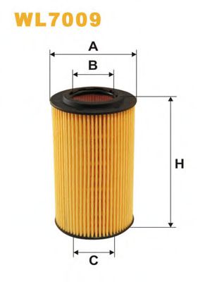 WL7009 WIX+FILTERS Lubrication Oil Filter