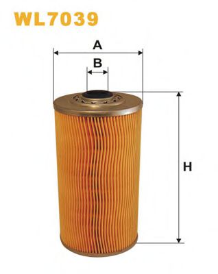 WL7039 WIX+FILTERS Lubrication Oil Filter