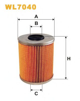 WL7040 WIX+FILTERS Lubrication Oil Filter