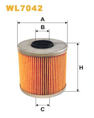 WL7042 WIX+FILTERS Lubrication Oil Filter