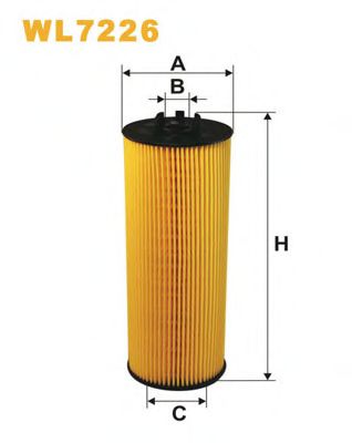 WL7226 WIX+FILTERS Lubrication Oil Filter