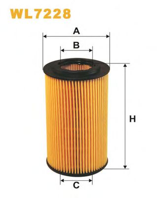 WL7228 WIX+FILTERS Lubrication Oil Filter