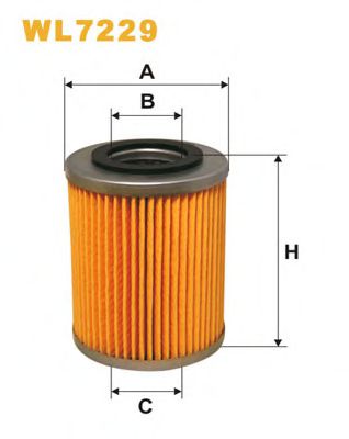 WL7229 WIX+FILTERS Lubrication Oil Filter
