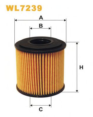 WL7239 WIX+FILTERS Lubrication Oil Filter