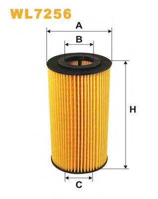 WL7256 WIX+FILTERS Lubrication Oil Filter