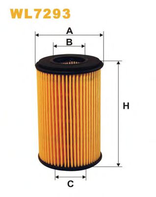 WL7293 WIX+FILTERS Lubrication Oil Filter