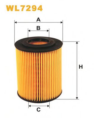 WL7294 WIX+FILTERS Lubrication Oil Filter