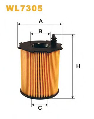 WL7305 WIX+FILTERS Lubrication Oil Filter