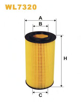 WL7320 WIX+FILTERS Lubrication Oil Filter