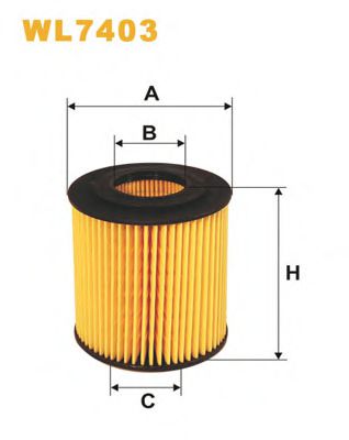 WL7403 WIX+FILTERS Lubrication Oil Filter