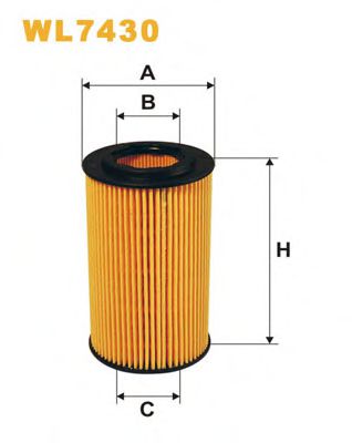 WL7430 WIX+FILTERS Lubrication Oil Filter