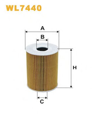 WL7440 WIX+FILTERS Lubrication Oil Filter