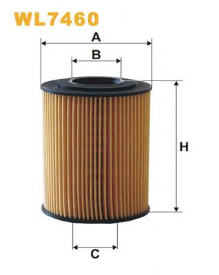 WL7460 WIX+FILTERS Lubrication Oil Filter
