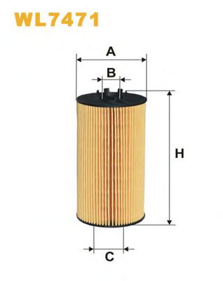 WL7471 WIX+FILTERS Lubrication Oil Filter