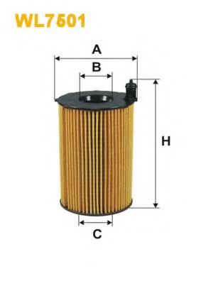 WL7501 WIX+FILTERS Lubrication Oil Filter