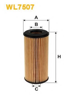 WL7507 WIX+FILTERS Lubrication Oil Filter