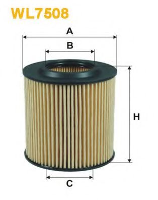 WL7508 WIX+FILTERS Lubrication Oil Filter