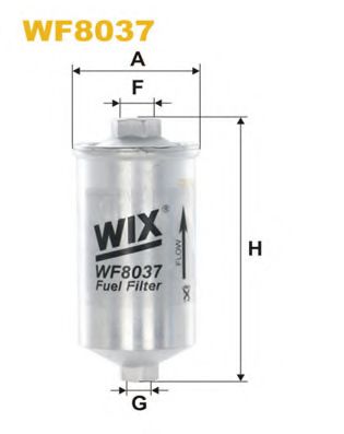 WF8037 WIX+FILTERS Fuel Supply System Fuel filter